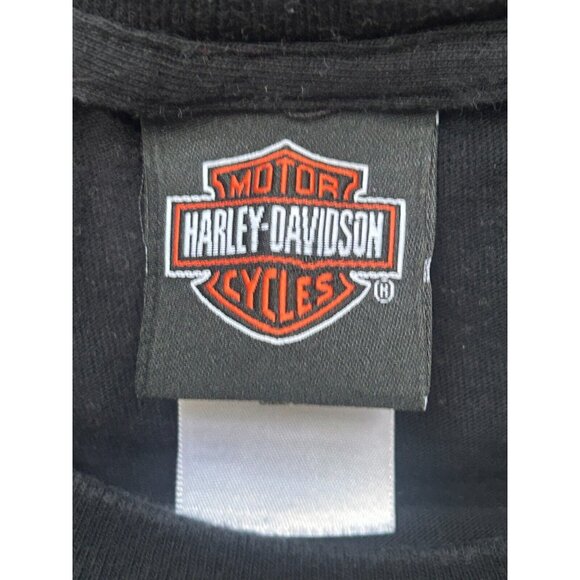 Harley Davidson Men's Black T-Shirt 2008 Mackie Oshawa Ontario Ride a Legend 3XL - Picture 7 of 9